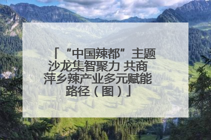 “中国辣都”主题沙龙集智聚力 共商萍乡辣产业多元赋能路径（图）