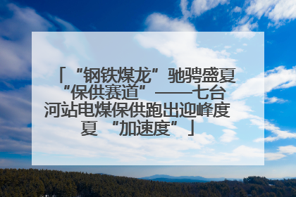 “钢铁煤龙”驰骋盛夏 “保供赛道”——七台河站电煤保供跑出迎峰度夏 “加速度”