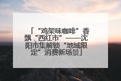 “鸡架味咖啡”香飘“西红市”——沈阳市集解锁“地域限定”消费新场景