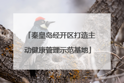 秦皇岛经开区打造主动健康管理示范基地