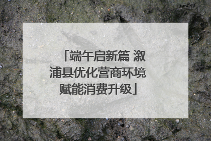 端午启新篇 溆浦县优化营商环境赋能消费升级