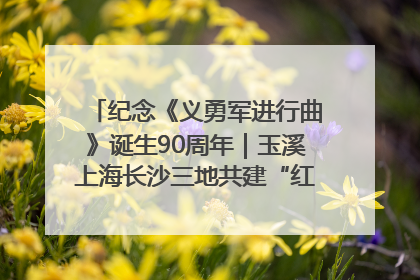 纪念《义勇军进行曲》诞生90周年｜玉溪上海长沙三地共建“红色思政教育共同体”