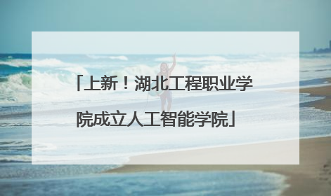 上新！湖北工程职业学院成立人工智能学院