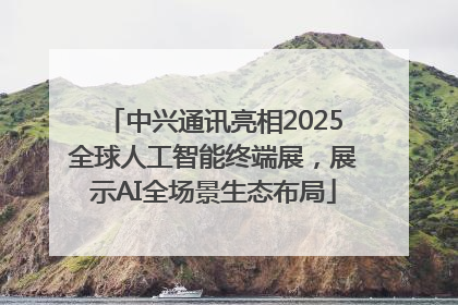 中兴通讯亮相2025全球人工智能终端展，展示AI全场景生态布局