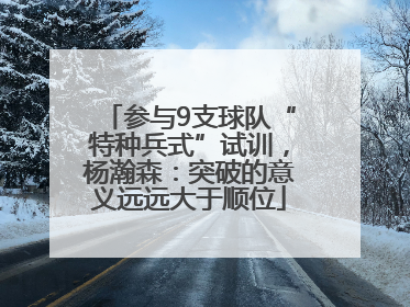 参与9支球队“特种兵式”试训，杨瀚森：突破的意义远远大于顺位