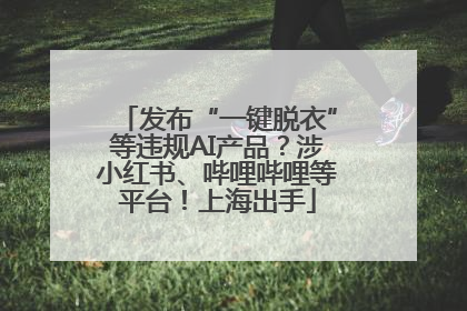 发布“一键脱衣”等违规AI产品？涉小红书、哔哩哔哩等平台！上海出手