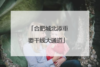 合肥城北添重要干线大通道