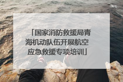 国家消防救援局青海机动队伍开展航空应急救援专项培训