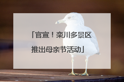 官宣！栾川多景区推出母亲节活动