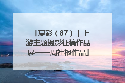 夏影（87）｜上游主题摄影征稿作品展——周社根作品