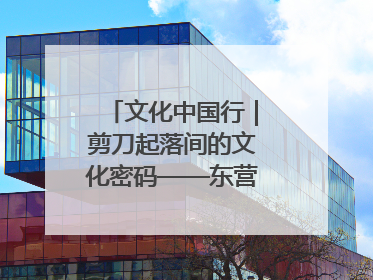 文化中国行｜剪刀起落间的文化密码——东营剪纸“剪”出非遗传承与现代生活的融合之道