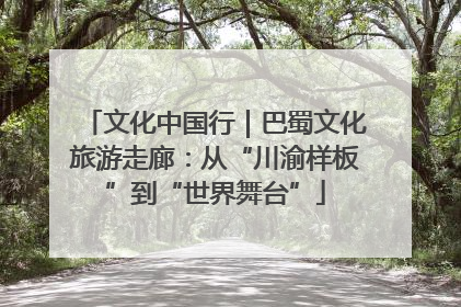 文化中国行｜巴蜀文化旅游走廊：从“川渝样板”到“世界舞台”
