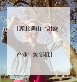 湖北通山“甜蜜产业”焕新机