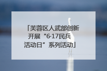 芙蓉区人武部创新开展“6·17民兵活动日”系列活动