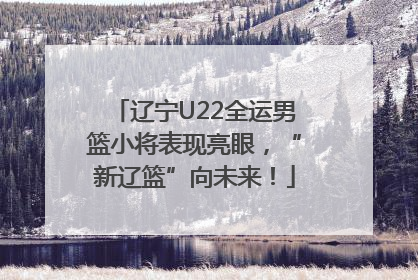 辽宁U22全运男篮小将表现亮眼，“新辽篮”向未来！