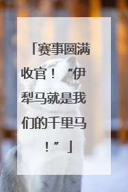 赛事圆满收官！“伊犁马就是我们的千里马！”