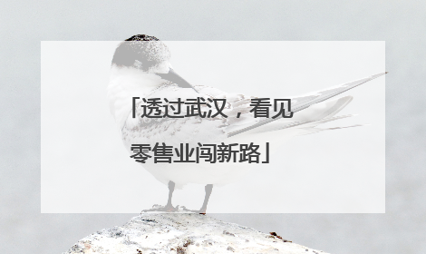 透过武汉，看见零售业闯新路