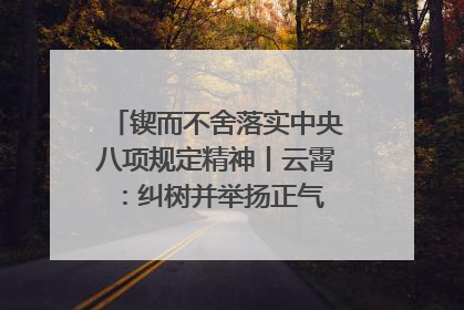 锲而不舍落实中央八项规定精神丨云霄：纠树并举扬正气 作风建设谱新章