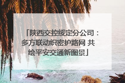 陕西交控绥定分公司：多方联动织密护路网 共绘平安交通新图景
