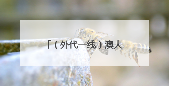 （外代一线）澳大利亚：洪水之后